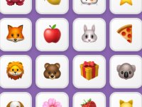 Children's Emoji Tile Matching Game