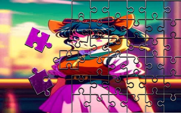 Cute Moon Picture Puzzle