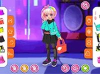 Neon Style Dress Up Game