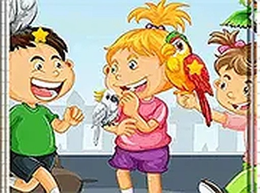 Zoo Hidden Stars Puzzle Game