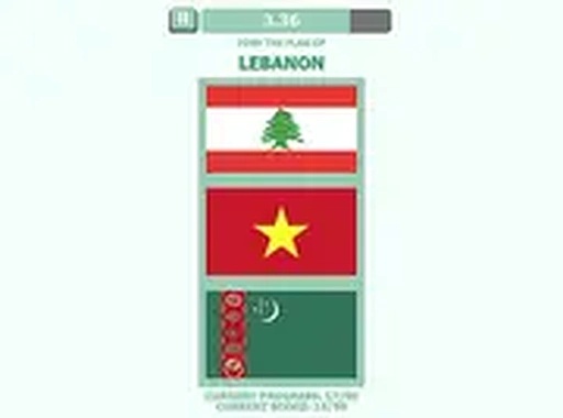 Asia Flags Quiz Game