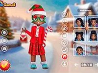 Holiday Style Dress Up Game