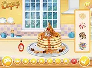 Tasty Ice Cream Pancake Cooking Game