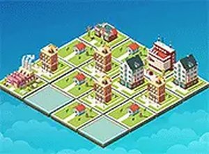City Merge Online Puzzle Game