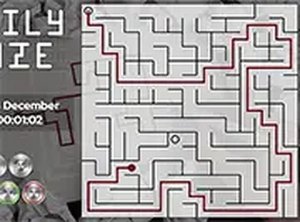 Daily Maze Online Puzzle Game