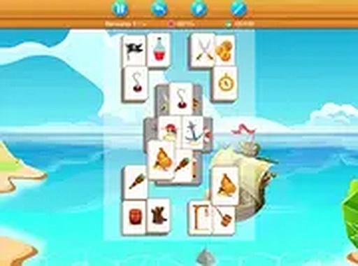 Mahjong Pirate Plunder Quest - Puzzle Adventure