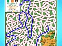 Country Maze Puzzle
