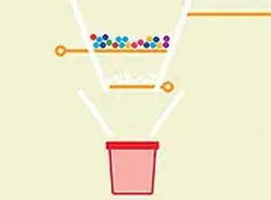 Collect Balls in a Cup Online Puzzle Game