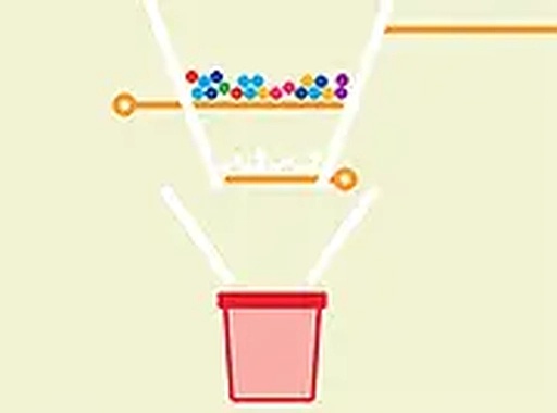 Collect Balls in a Cup Logic Puzzle